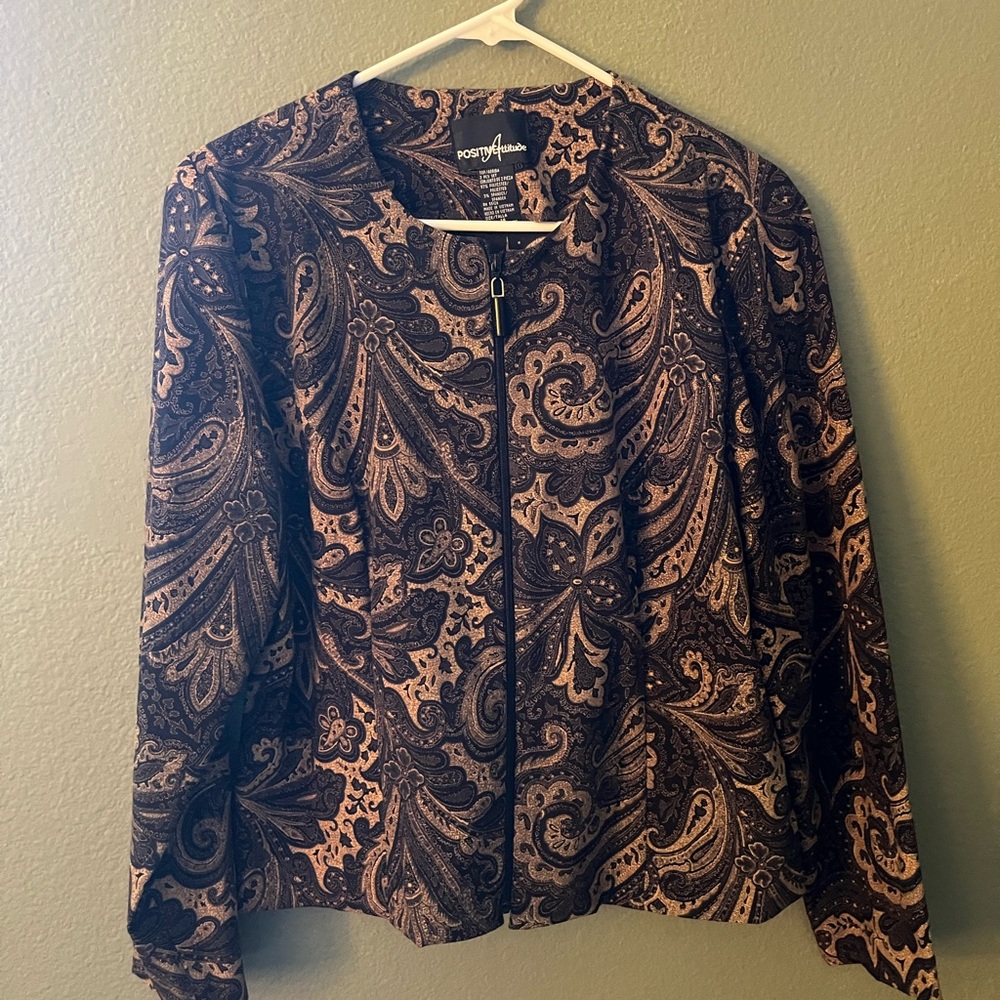 Positive attitude blazer